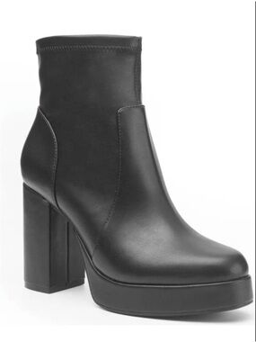 Adam Tucker Zandy Black Booties